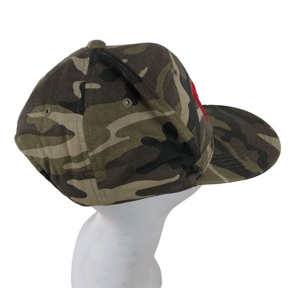 Super Camo Snapback Baseball Hat Cap Streetwear Urban Hip Hop Skater Redneck - Picture 13 of 16